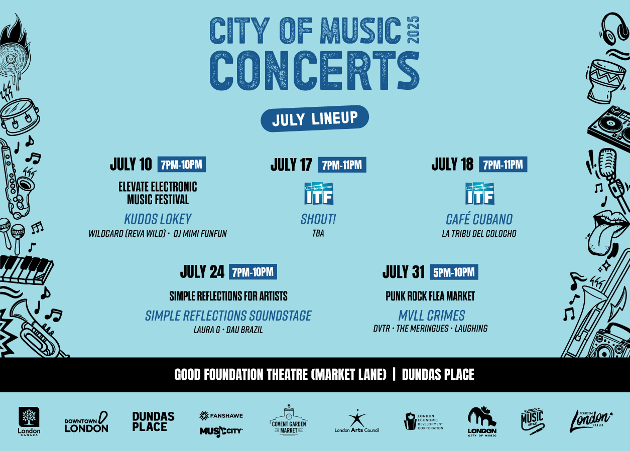 City of Music Concerts Keeps the Groove with July Lineup!