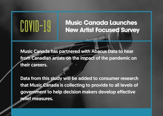Music Canada Launches New Artist Focused Survey